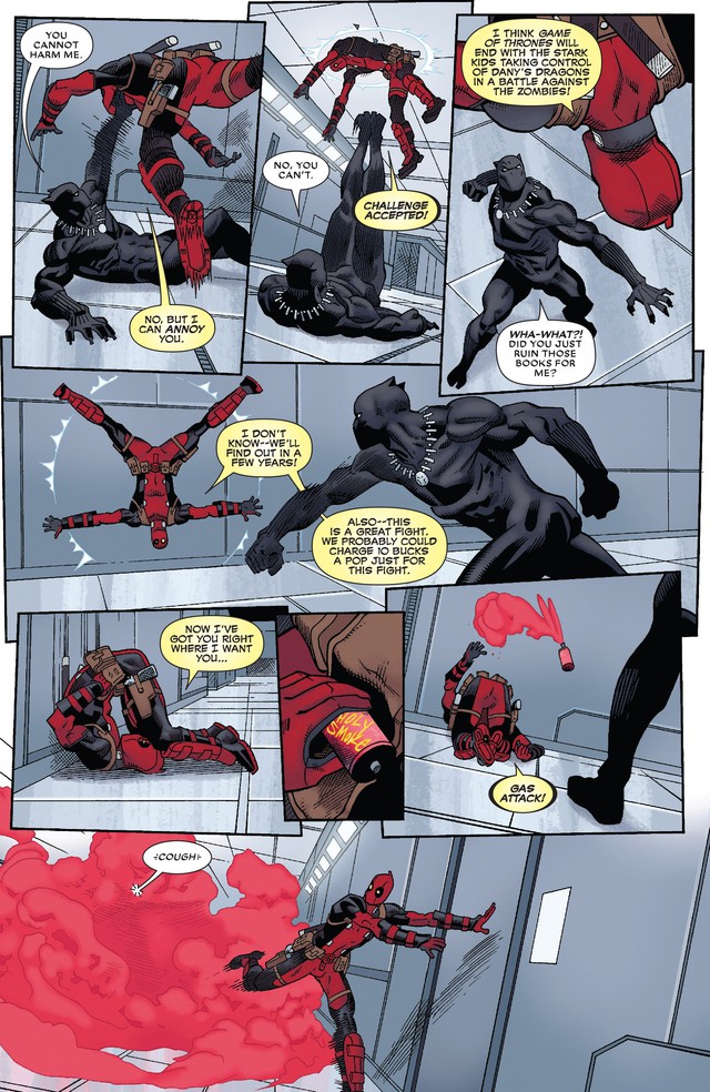 Comics Trivia: Sẽ thế nào nếu chàng bựa Deadpool chiến nhau với Báo Đen Black Panther? - Ảnh 6.
