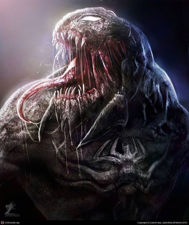 Chiêm ngưỡng bộ ảnh Venom theo phong cách kinh dị, đáng sợ nhưng cũng vô cùng đã mắt - Ảnh 6.