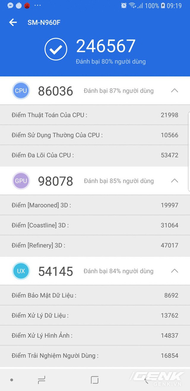 Đánh giá chi tiết hiệu năng Galaxy Note9: hệ thống tản nhiệt là điều đáng nói nhất - Ảnh 5.