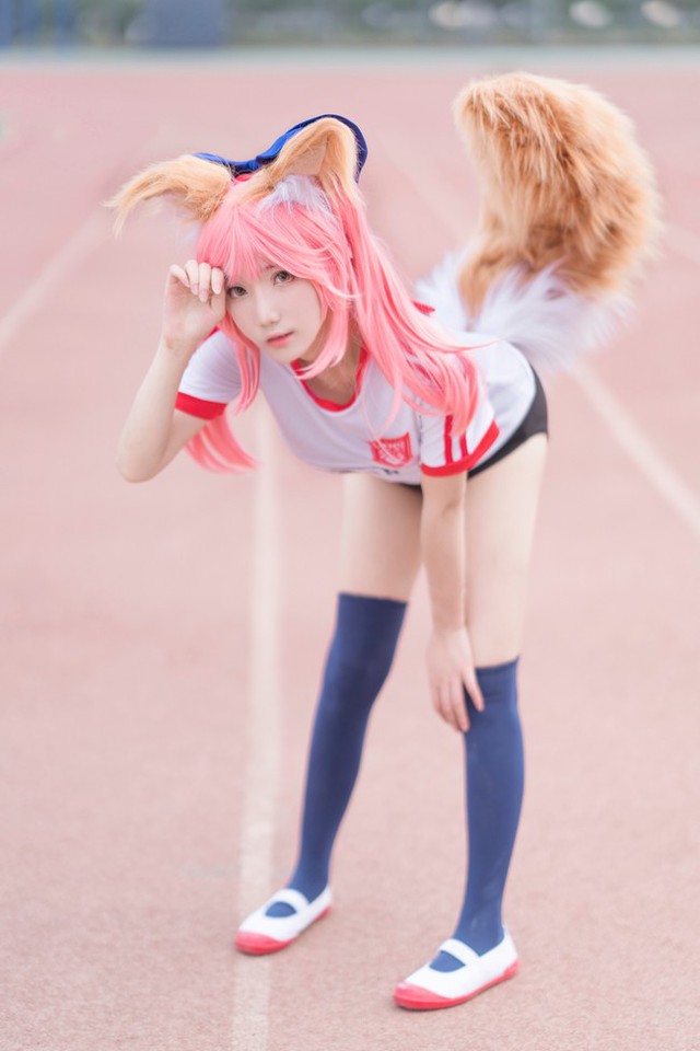 Cosplay Tamamo-no-Mae cực dễ thương, tan chảy trái tim game thủ - Ảnh 5.