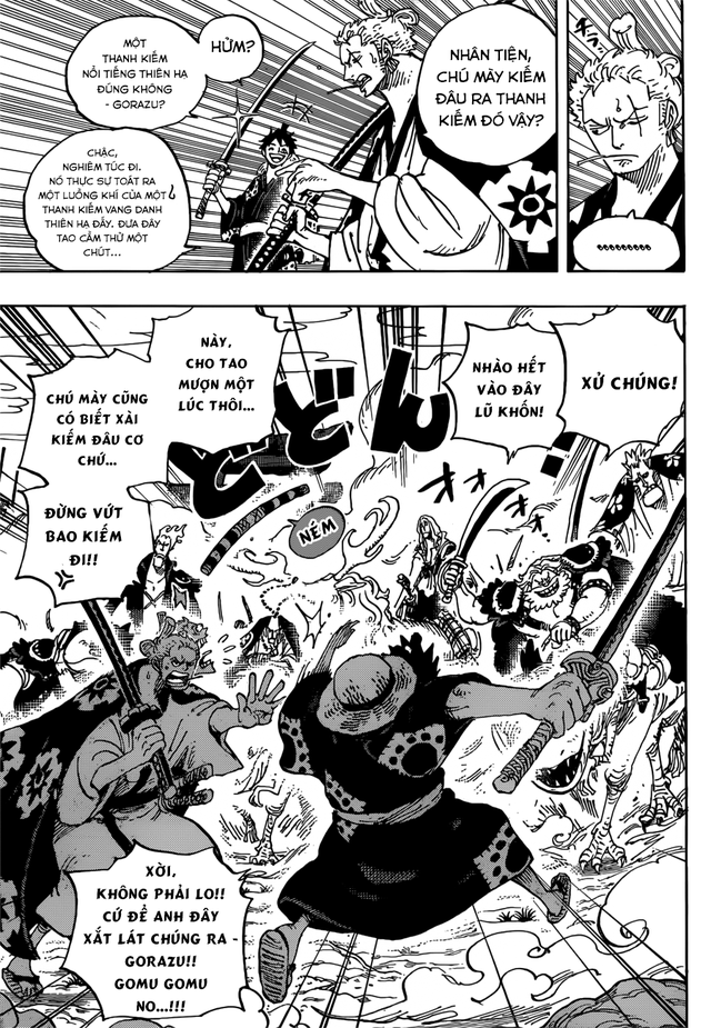 One Piece Chapter 913: Cuộc chạm chừng của thân phụ Siêu tân tinh anh nằm trong mới tệ hại nhất ở quốc gia Wano - Hình ảnh 3.
