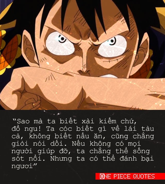 One Piece: 10 câu nói đầy cảm hứng của “Tân vương hải tặc tương lai” sẽ truyền cảm hứng sống cho bạn đấy! - Ảnh 1.