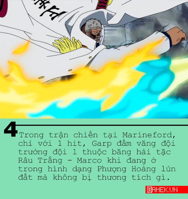 One Piece: 13 điều thú vị xung quanh “Anh hùng hải quân” từng đánh nhau thừa sống thiếu chết với cựu Vua hải tặc - Ảnh 4.