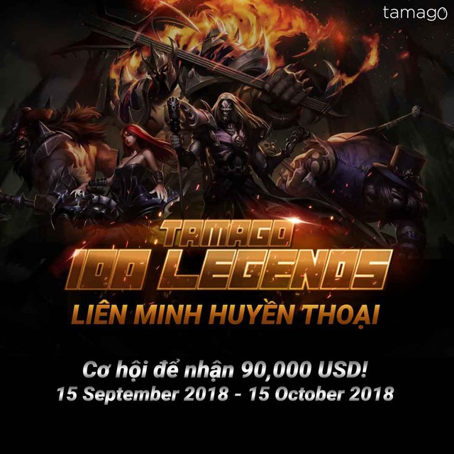 Ấn tượng với sự kiện Tamago 100 Legends có tổng giải thưởng 90,000 USD - Ảnh 1.