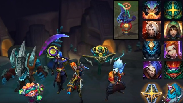 LMHT: Riot chính thức hé lộ 6 trang phục mới trong nhóm Phi Đội Không Gian đi kèm chế độ chơi Săn Boss - Ảnh 4.