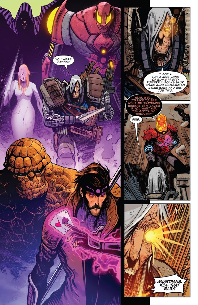 Comics Trivia: Ghost Rider đồ sát cả vũ trụ Marvel để trở thành cha nuôi của Thanos - Ảnh 3.