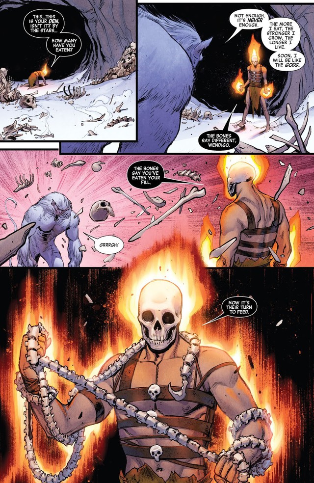 Comics Trivia: Nguồn gốc Ghost Rider đầu tiên của vũ trụ - Không phải đi xe máy, anh chàng này cưỡi hẳn voi ma mút siêu ngầu - Ảnh 12.