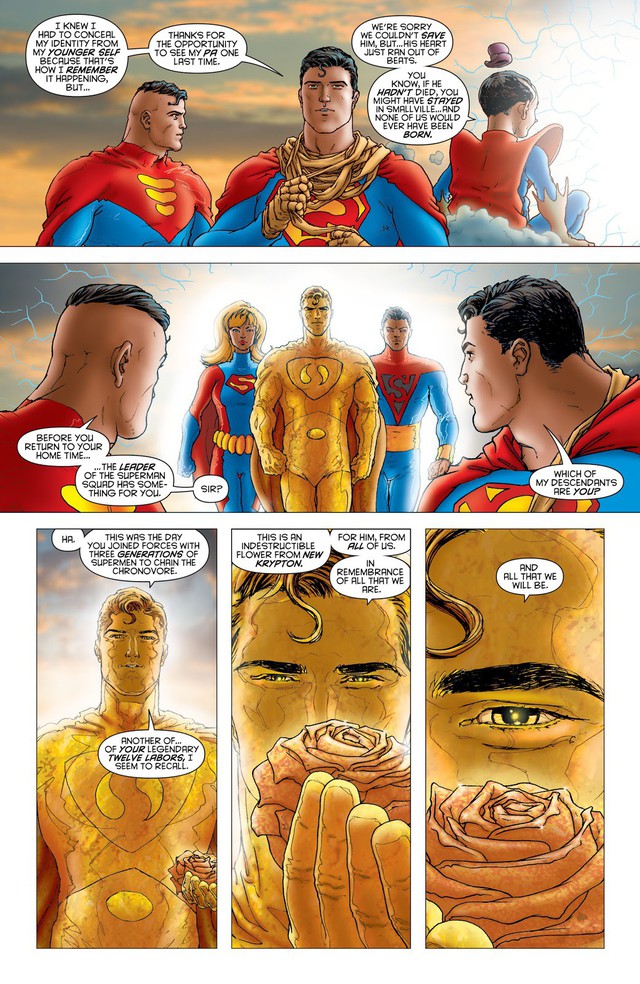 Comics Trivia: Khám đập sức khỏe của Superman Prime One Million, phiên bạn dạng vượt trội nhất của Siêu Nhân từ xưa đến giờ - Hình ảnh 9.