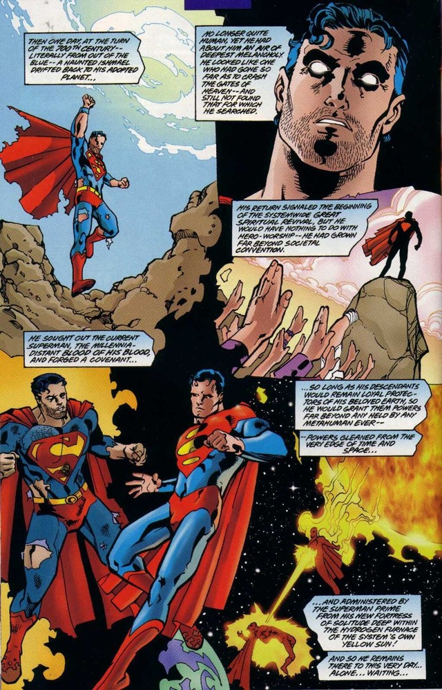 Comics Trivia: Khám đập sức khỏe của Superman Prime One Million, phiên bạn dạng vượt trội nhất của Siêu Nhân từ xưa đến giờ - Hình ảnh 3.