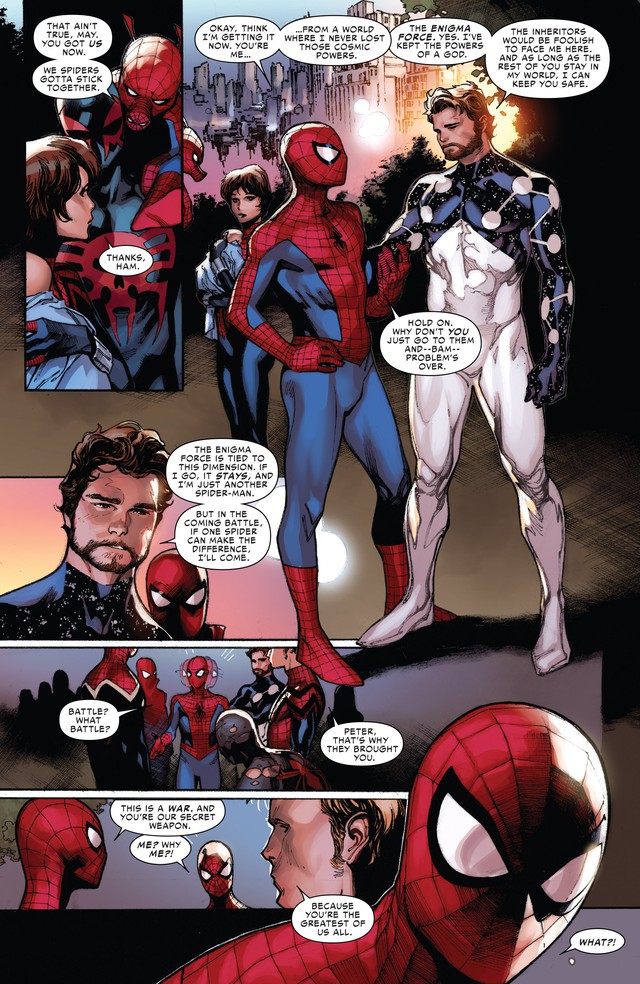 Comics Trivia: Spider-Man Captain Universe, phiên bản mạnh nhất của Nhện Nhọ khi sở hữu năng lượng thần thánh của vũ trụ - Ảnh 11.