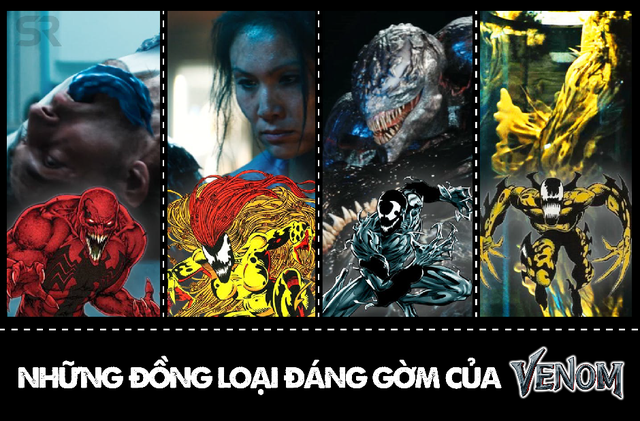 Điểm mặt chỉ tên 4 đồng loại đáng gờm của Venom sẽ xuất hiện trong phim - Ảnh 1.