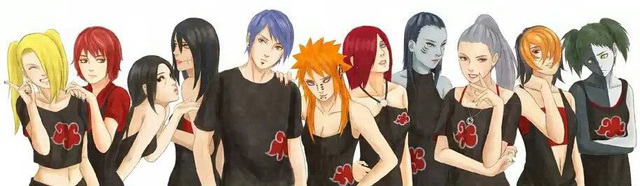 Naruto: Lác mắt khi thấy các thành viên của tổ chức khủng bố Akatsuki rủ nhau hóa mỹ nhân nóng bỏng - Ảnh 1.