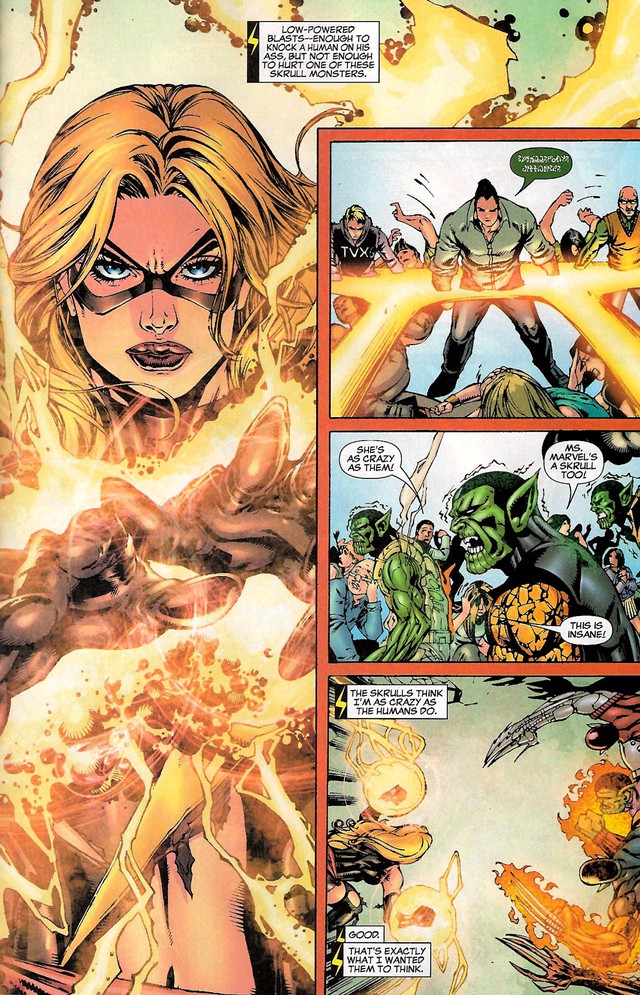 Comics Trivia: Bà già thân thiện Skrull đã từng đấm bay chị đại Captain Marvel trong truyện tranh - Ảnh 7.