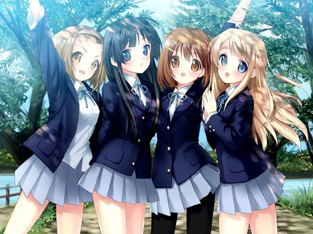 Ngẩn ngơ khi thấy các cô nàng anime duyên dáng trong bộ đồng phục học sinh - Ảnh 15.