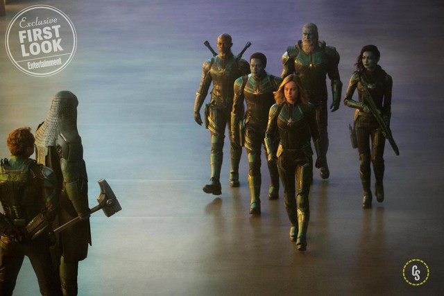 Captain Marvel, nữ siêu anh hùng sẽ đánh bại Thanos tiết lộ những hình ảnh đầu tiên - Ảnh 6.