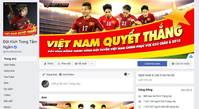 
Đột Kích tưng bừng không khí cùng U23 Việt Nam
