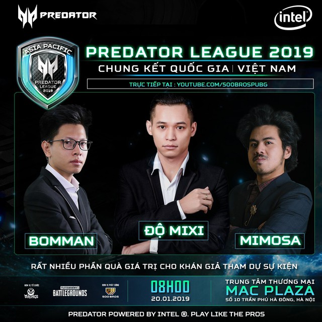 Vòng chung kết Predator League 2019: Ngày hội của cộng đồng PUBG Việt Nam - Ảnh 3.