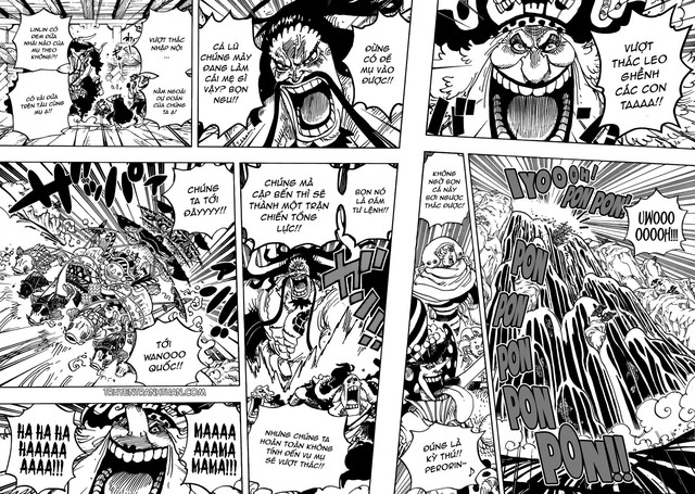 One Piece: King Hỏa Hoạn hóa khủng long bay khiến Bigmom rơi vào cửa tử - Sanji chuẩn bị hóa siêu nhân? - Ảnh 1.