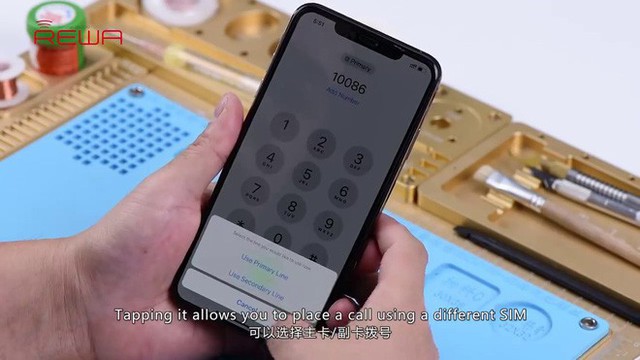 Kỹ thuật viên Trung Quốc đã chuyển đổi thành công iPhone XS Max 1 SIM vật lý thành 2 SIM vật lý mà xem xong không ai muốn làm theo - Ảnh 13.