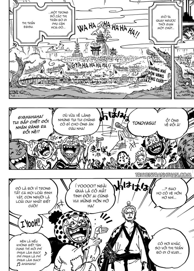 One Piece: Bạn có biết, ngôi làng Thánh Lạc Zoro vừa đặt chân đến được lấy cảm ứng từ vị Phúc Thần Ebisu của Nhật Bản - Ảnh 1.