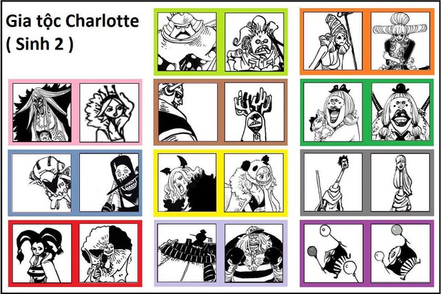 One Piece: Ngắm trọn ảnh dung mạo từ mẹ đến con của gia đình Charlotte do Big Mom đứng đầu - Ảnh 3.