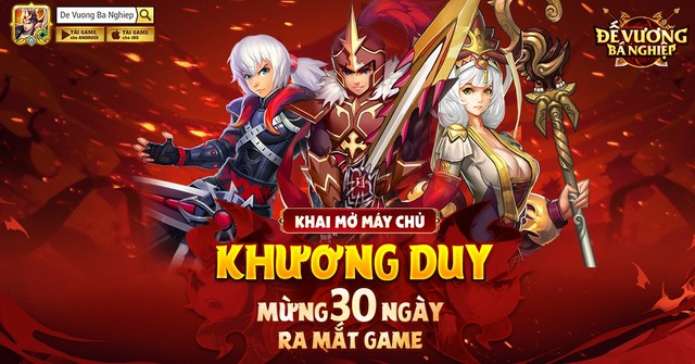 Mừng 1 tháng ra mắt, Đế Vương Bá Nghiệp tung server đặc biệt Khương Duy, tặng 999 Giftcode - Ảnh 3.