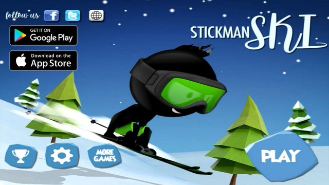 Stickman Ski - Game mobile đỉnh cao của sự đơn giản - Ảnh 1.