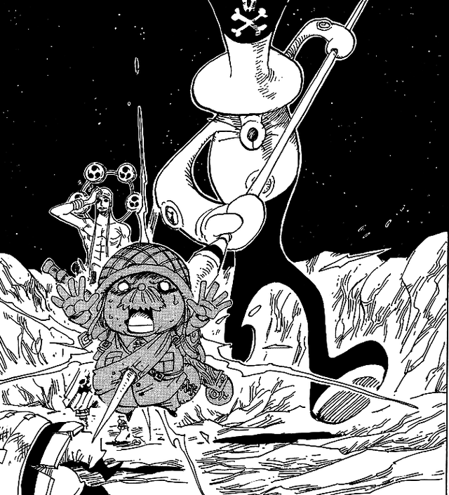 One Piece: Không phải người Trái Đất, chỉ huy quân Cách mạng Lindbergh là cướp biển không gian và đến từ Mặt Trăng? - Ảnh 5.