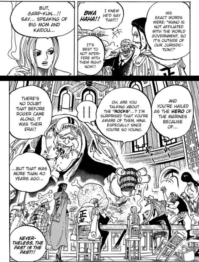 One Piece: Huyền thoại Hải quân Garp đã đánh bại băng hải tặc mạnh nhất mọi thời đại Rocks nhờ sự giúp đỡ của Gol D. Roger? - Ảnh 2.