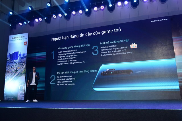 Smartphone siêu phẩm Redmi Note 8 Pro ra mắt tại Việt Nam: Chiến game mạnh mẽ, pin trâu, camera tuyệt đẹp giá chỉ từ 6 triệu đồng - Ảnh 3.