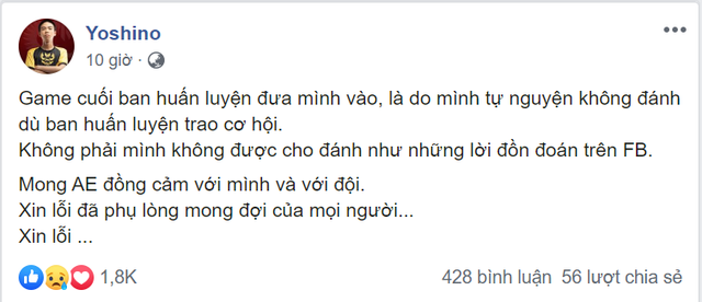 LMHT: Yoshino đăng đàn tuyên bố lý do không thi đấu tại CKTG, fan ngỡ ngàng, cho rằng quá khó tin - Ảnh 4.