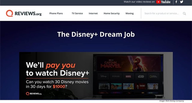 Kiếm tiền không khó, một trang web thưởng nóng 1000 USD cho ai cày hết 30 bộ phim của Disney trong vòng 30 ngày - Ảnh 3.