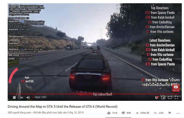 Streamer điên rồ nhất quả đất - khởi động sự kiện trong GTA V cho đến khi nào Rockstar ra mắt GTA 6 mới thôi - Ảnh 2.