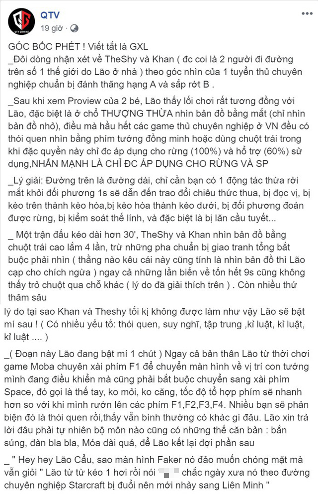 LMHT: Huyền thoại QTV chỉ ra sự giống nhau giữa Khan, TheShy và bản thân, dân mạng hoang mang không biết đang gáy hay nhận xét thật - Ảnh 1.