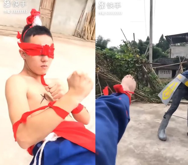 LMHT: Chết cười với phim live-action của game thủ Trung Quốc, tái hiện LMHT theo phong cách... tiết kiệm - Ảnh 10.