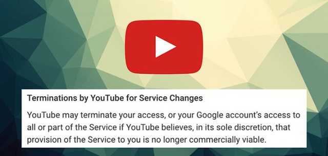 YouTube cập nhật từ 10/12: sẽ xóa tài khoản của bạn nếu chúng không khả thi về mặt thương mại - Ảnh 1.