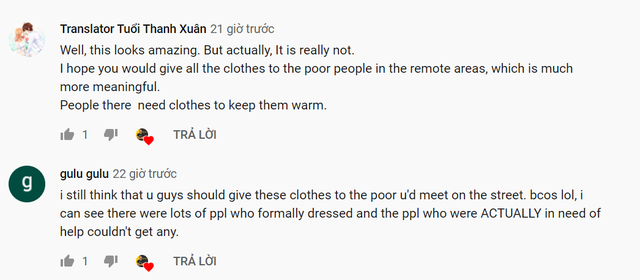 Mua cả cửa hàng quần áo tặng người Việt, Pewpew và Nas Daily nhận cơn mưa chỉ trích: Dàn dựng kịch bản, sai ý nghĩa... - Ảnh 7.