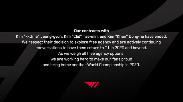 SỐC: Không gia hạn hợp đồng với SKT T1, Khan, Clid và thuyền trưởng kkOma chính thức rời đội - Ảnh 1.
