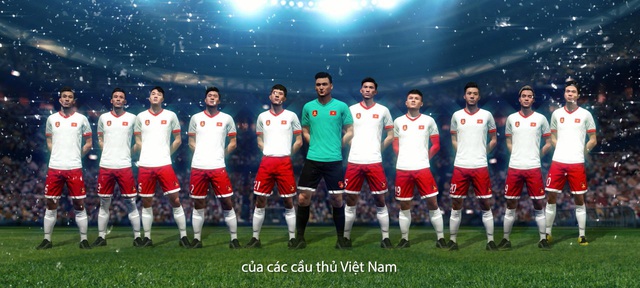 Đội hình tuyển Việt Nam xuất hiện trong trailer bom tấn, EA Sports phá lệ buff cực khủng cho Quang Hải, Công Phượng... - Ảnh 4.