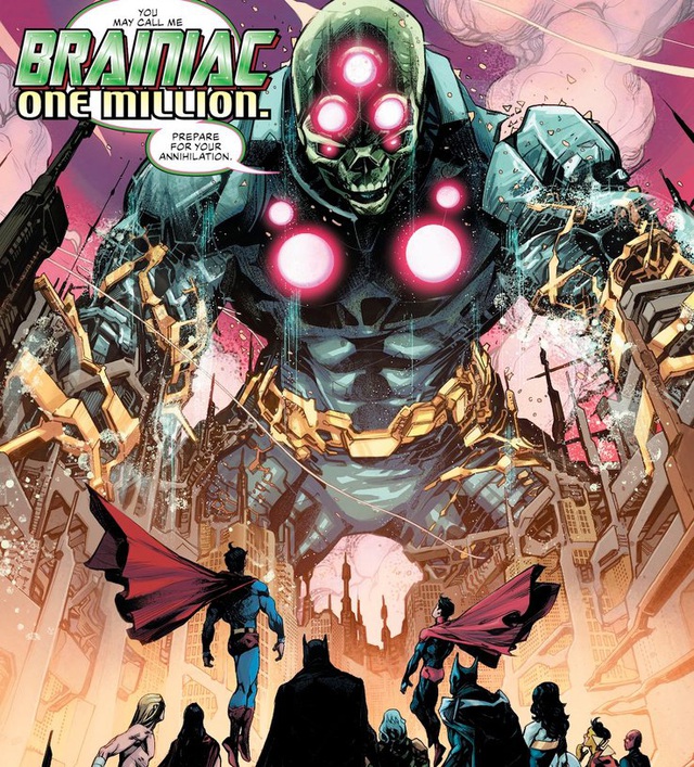 Justice League #36: Brainiac 1 Củ bị biến thành ghế ngồi, Batman lại thể hiện độ chịu chơi - Ảnh 3.