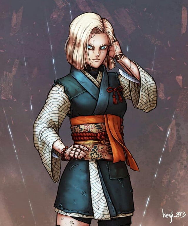 Ngỡ ngàng khi ngắm dàn nhân vật Dragon Ball hiện lên cực ngầu và bảnh trong trang phục Samurai Nhật Bản - Ảnh 7.