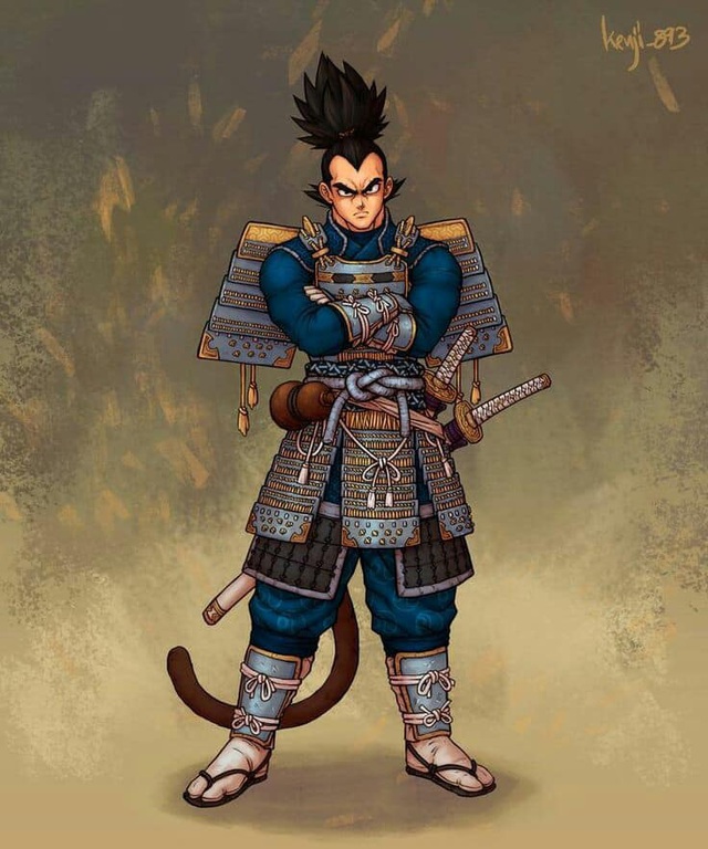 Ngỡ ngàng khi ngắm dàn nhân vật Dragon Ball hiện lên cực ngầu và bảnh trong trang phục Samurai Nhật Bản - Ảnh 8.