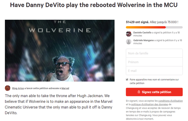 Hơn 50.000 người kêu gào đòi Danny DeVito làm Wolverine mới chỉ vì... quá lùn - Ảnh 2.