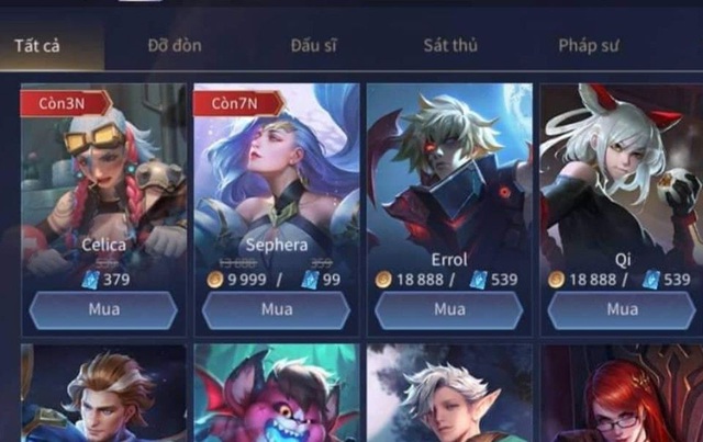 Liên Quân Mobile: Garena đại hạ giá 92% skin bậc S, giảm cả giá vàng của tướng trợ thủ - Ảnh 3.