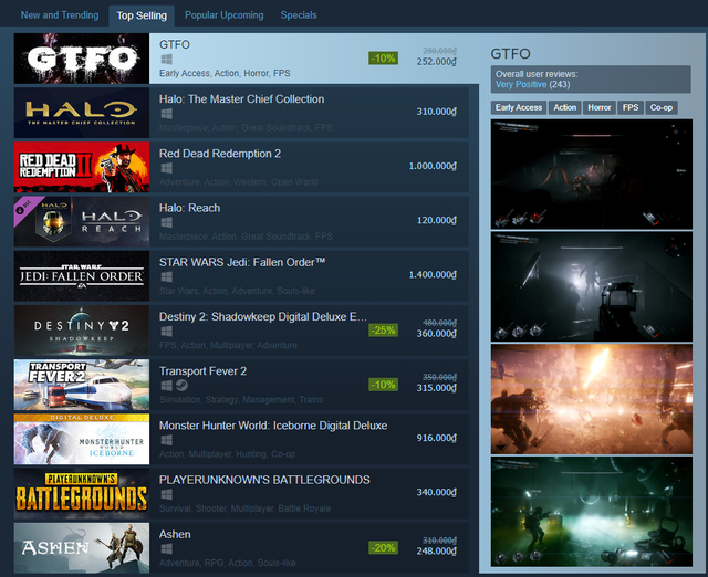 Vừa ra mắt, “Left 4 Dead ngoài không gian” đã leo top 1 thịnh hành trên Steam - Ảnh 1.
