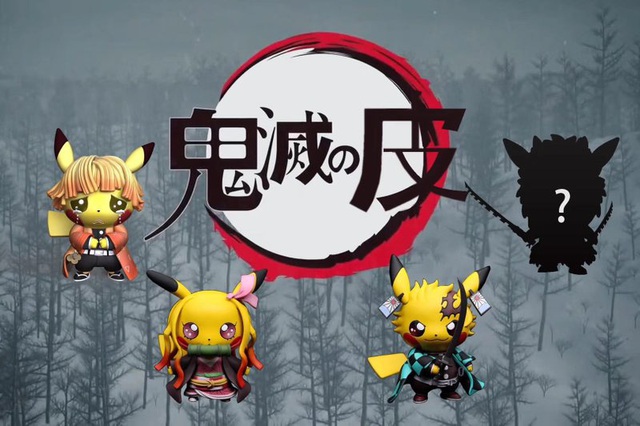 Ngắm búp bê Pikachu phiên bản Kimetsu no Yaiba siêu dễ thương khiến các fan phát sốt - Ảnh 2.