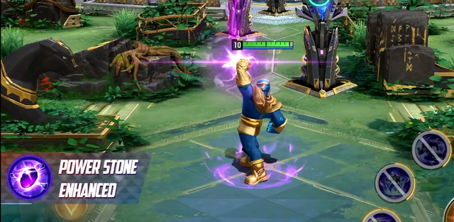 MARVEL Super War - đối thủ nặng ký của Liên Quân Mobile trình làng tướng Thanos với 4 ô kỹ năng - Ảnh 3.