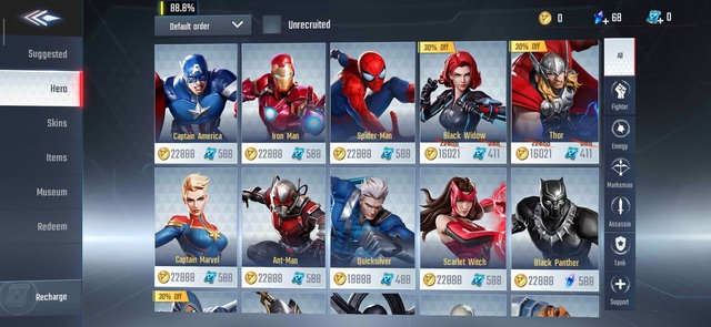 MARVEL Super War - Đại kình địch của Liên Quân Mobile ra mắt, sở hữu: 42 tướng, 62 skin, đủ các mode cơ bản - Ảnh 3.