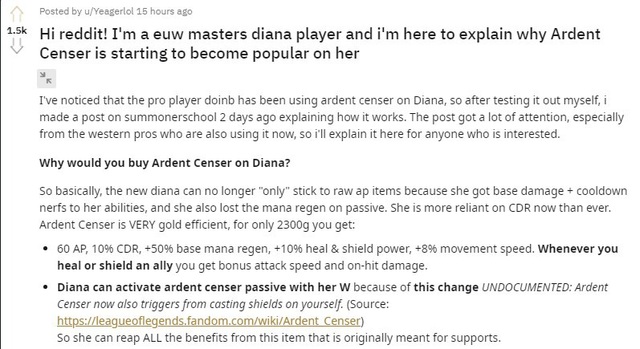 Game thủ tâm huyết hướng dẫn Diana Lư Hương Sôi Sục, Riot trả lời cực phũ bản tới bọn tôi sẽ xóa nó - Ảnh 1.
