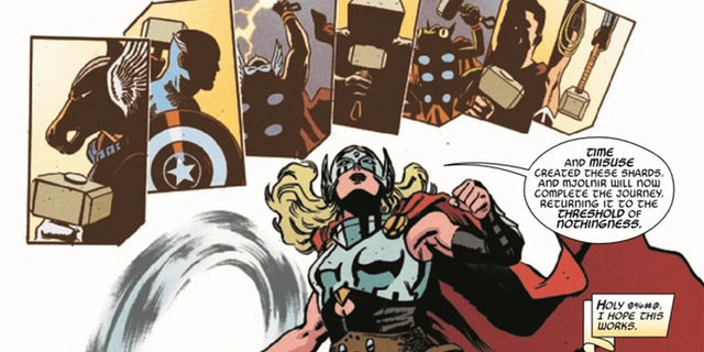 Ngạc nhiên chưa: Ngoài Captain America ra, Superman và Wonder Woman cũng có thể sử dụng búa Thor ngon lành - Ảnh 2.